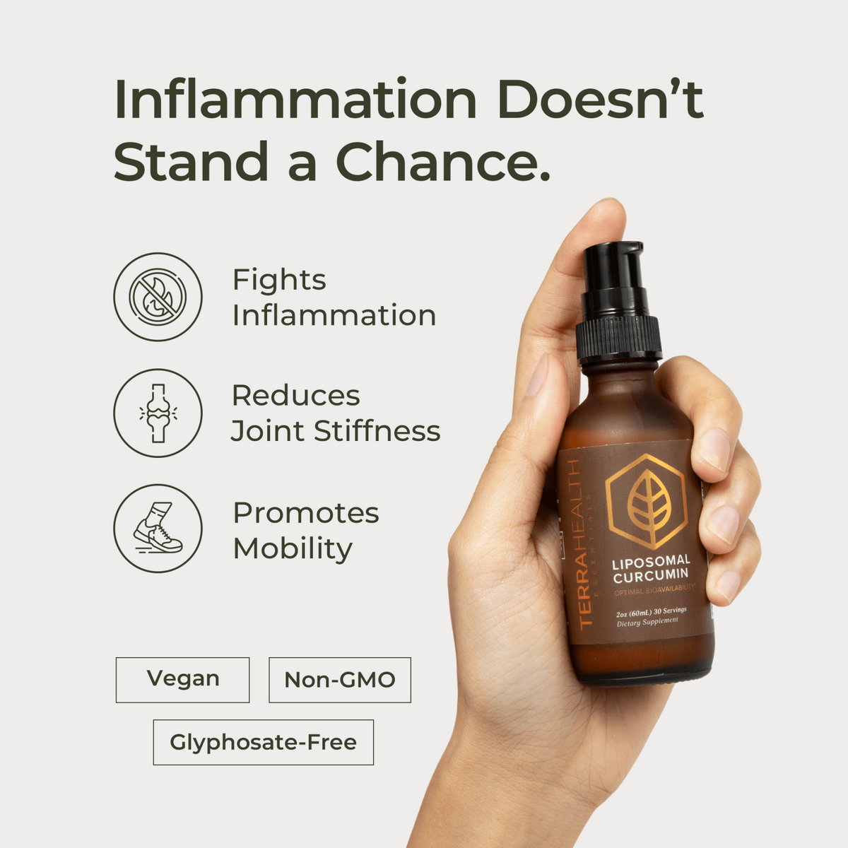 Terra Health Essentials Liposomal Curcumin 30 Servings
