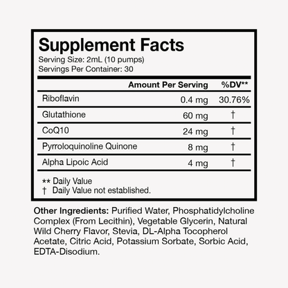 Terra Health Essentials Liposomal Glutathione 30 Servings